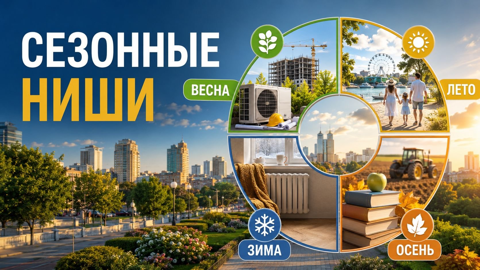 Какие отрасли сильнее зависят от сезона