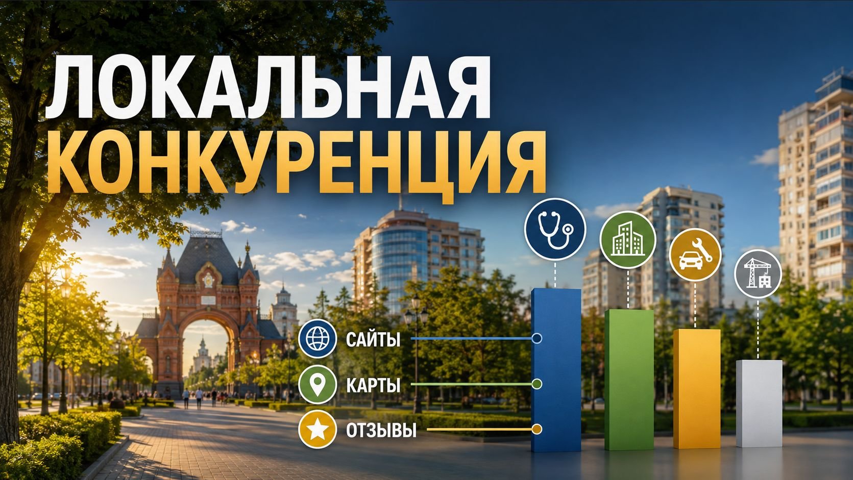Где локальная конкуренция выше